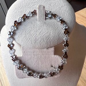 Victoria Wieck Vintage tennis bracelet - czs and citrine, 8.5"